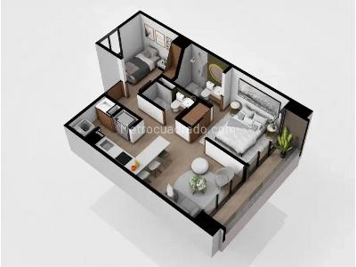 Apartamento en venta en Oro Negro Norte, Armenia · foto 11 de 12