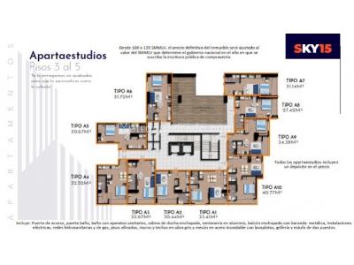 Apartaestudio en venta en La Castellana, Armenia, 27 m² · foto 2 de 8