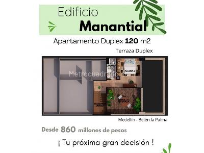 Apartamento de 3 alcobas en venta en Belen La Palma, Medellín, 85 m² · foto 5 de 6