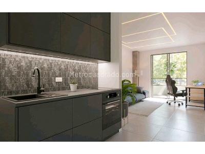 Apartaestudio en venta en Laureles Nogal, Medellín, 18 m² · foto 2 de 5