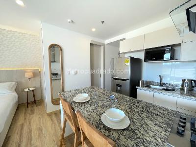 Apartaestudio en arriendo en Playa Dormida, Santa Marta, 45 m² · foto 5 de 14