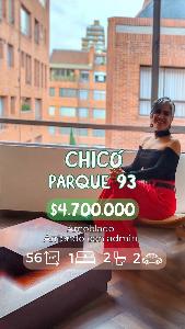 Apartaestudio en venta en Chico Parque De La 93, Bogotá, 56 m² · foto 20 de 20