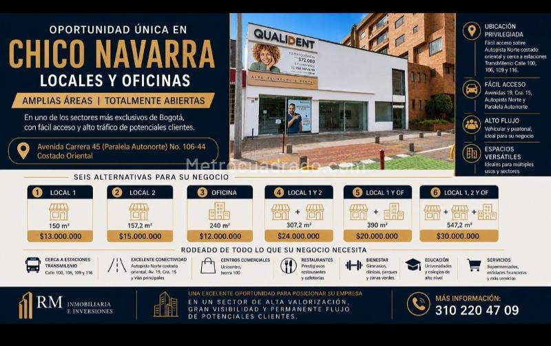 Local Comercial en Arriendo, CHICO NAVARRA CHICO, Bogotá D.C. - Vista 3