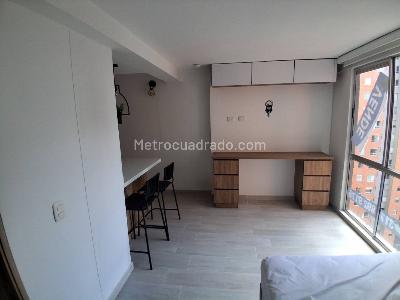 Apartaestudio en arriendo en Paloquemao, Bogotá, 20 m² · foto 10 de 16