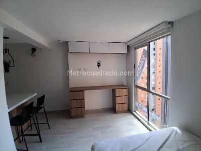 Apartaestudio en arriendo en Paloquemao, Bogotá, 20 m² · foto 4 de 16