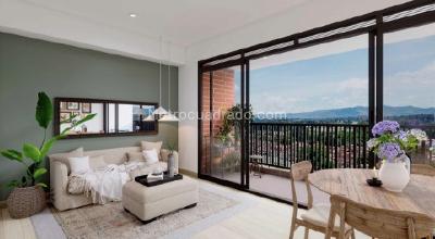 Apartamento de 2 alcobas en arriendo en Barro Blanco, Rionegro, 61 m² · foto 5 de 6