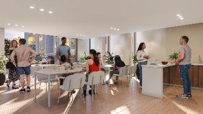 Apartamento de 1 alcoba en venta en Pance, Cali, 50 m² · foto 2 de 4