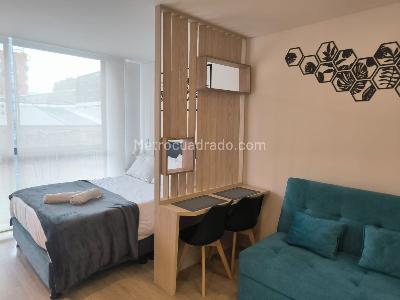 Apartaestudio en venta en El Recuerdo, Bogotá, 22 m² · foto 14 de 17