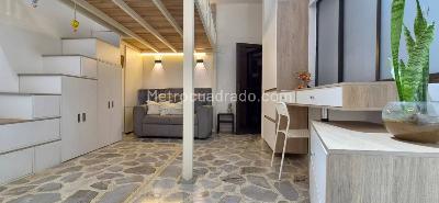 Apartaestudio en arriendo en Conquistadores, Medellín, 20 m² · foto 4 de 7