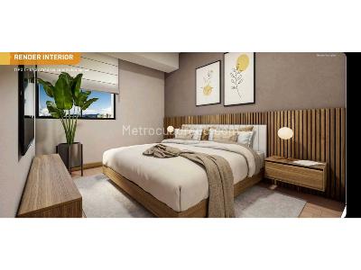 Apartamento de 2 alcobas en venta en Barro Blanco Porvenir San Nicolas, Rionegro, 65 m² · foto 2 de 16