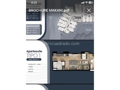 Apartaestudio en venta en Rodadero, Santa Marta, 37 m² · foto 5 de 8