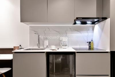 Apartaestudio en venta en Chico Norte, Bogotá, 29 m² · foto 8 de 12