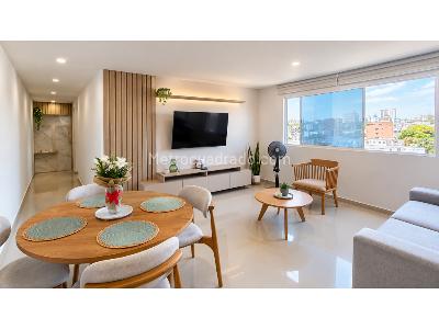 Apartamento de 2 alcobas en venta en Los Alpes, Barranquilla, 77 m² · foto 1 de 7