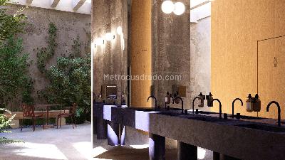 Apartaestudio en venta en El Poblado Parque, Medellín, 26 m² · foto 9 de 10
