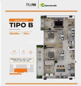 Apartamento en venta en Bosques De Zuñiga, Envigado · foto 16 de 16