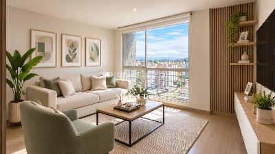 Apartamento en venta en La Felicidad, Bogotá · foto 2 de 6