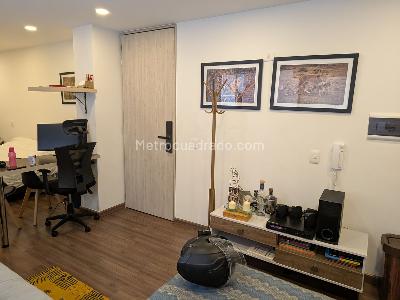 Apartamento de 1 alcoba en venta en Santa Barbara Central, Bogotá, 30 m² · foto 5 de 10