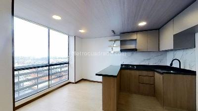 Apartamento de 1 alcoba en venta en Montevideo, Bogotá, 38 m² · foto 1 de 10