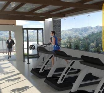 Apartamento de 2 alcobas en venta en Rionegro, Rionegro, 72 m² · foto 4 de 6