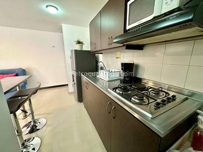 Apartamento de 1 alcoba en arriendo en Laureles, Medellín, 36 m² · foto 3 de 17