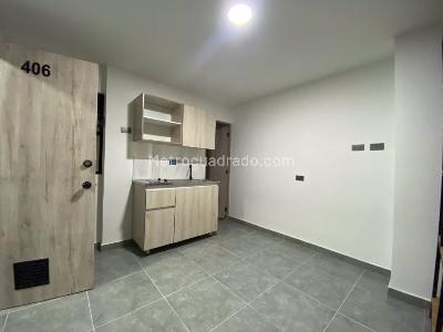 Apartaestudio en arriendo en El Dorado, Envigado, 22 m² · foto 2 de 6