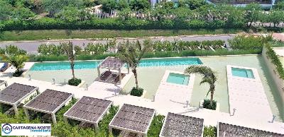 Apartamento de 2 alcobas en venta en Morros Eco, Cartagena, 115 m² · foto 3 de 4