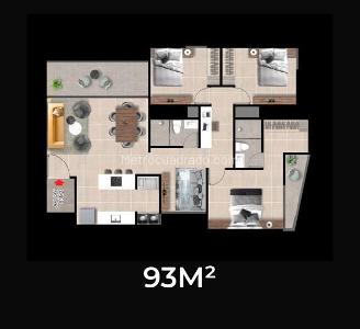 Apartamento de 3 alcobas en venta en La Aurora, Bucaramanga, 66 m² · foto 9 de 20