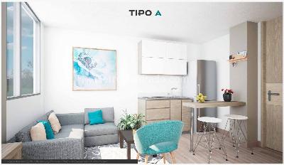 Apartaestudio en venta en Avenida El Dorado, Bogotá, 28 m² · foto 4 de 14