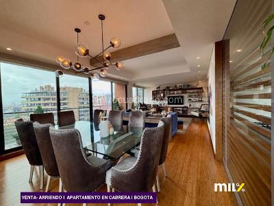 Apartamento de 4 alcobas en venta en Cabrera Chico, Bogotá, 210 m² · foto 2 de 14