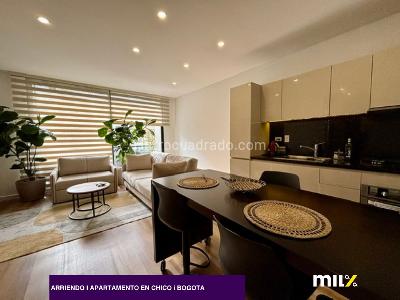 Apartamento de 2 alcobas en arriendo en Chico Reservado, Bogotá, 98 m² · foto 3 de 12