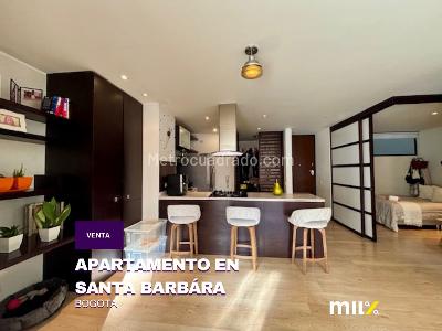 Apartamento de 2 alcobas en venta en Santa Barbara Occidental, Bogotá, 79 m² · foto 1 de 8