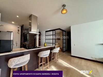 Apartamento de 2 alcobas en venta en Santa Barbara Occidental, Bogotá, 79 m² · foto 2 de 8