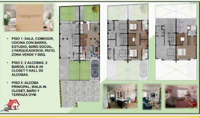 Casa de 3 alcobas en venta en Conjunto El Retiro, Chía, 118 m² · foto 2 de 4