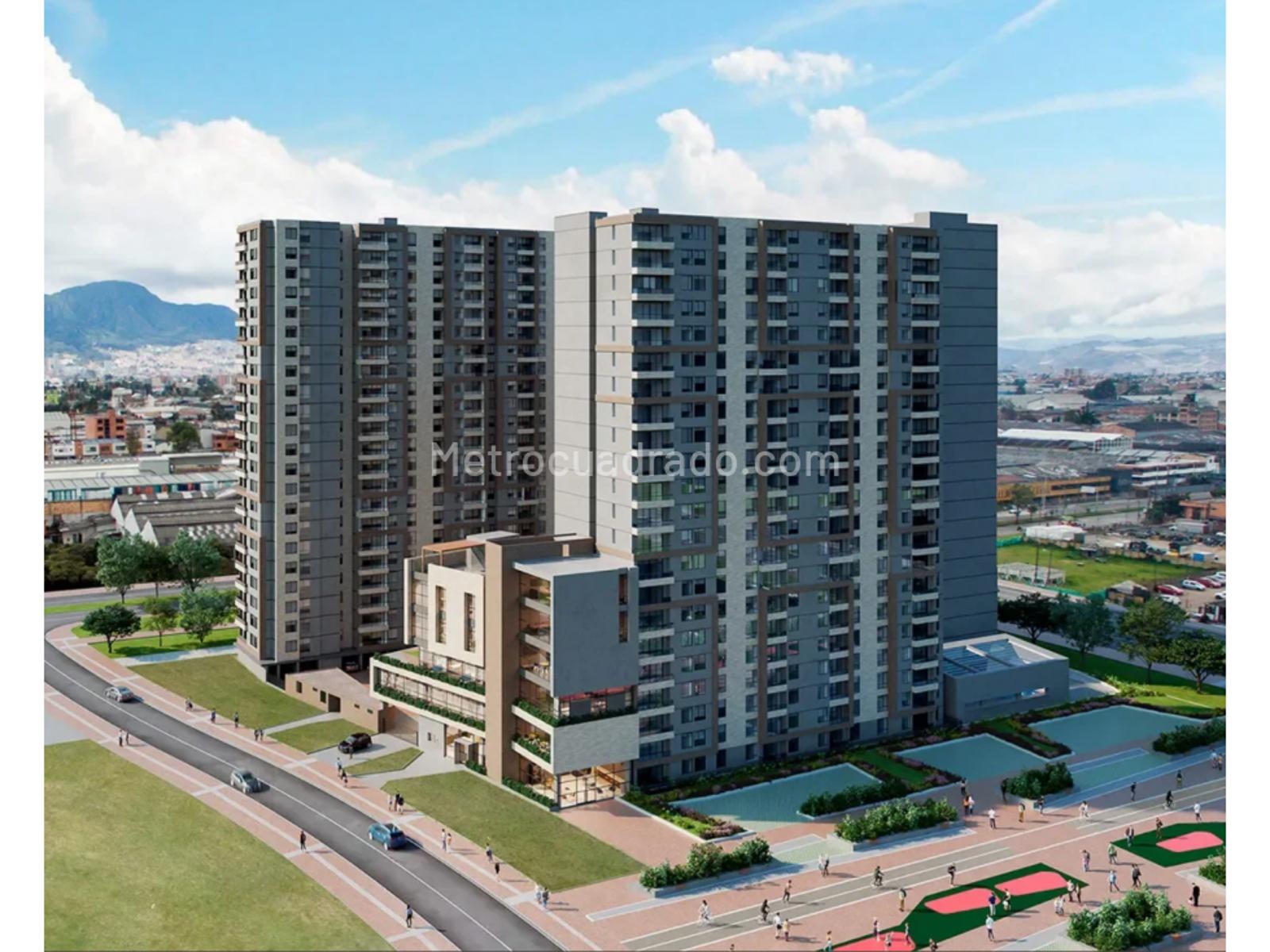 Apartamento en Arriendo  Ciudad Salitre Occidente