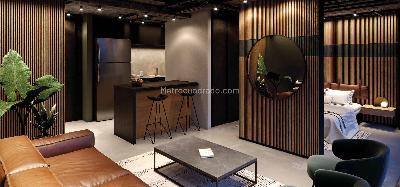 Apartamento de 1 alcoba en venta en Conquistadores, Medellín, 40 m² · foto 4 de 8