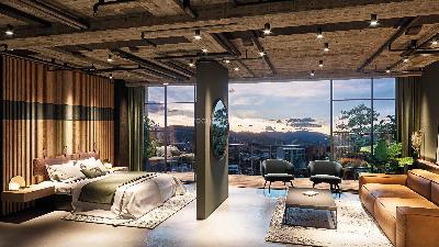 Apartamento de 1 alcoba en venta en Conquistadores, Medellín, 40 m² · foto 6 de 8