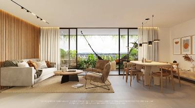 Apartamento de 1 alcoba en venta en San Antonio De Pereira, Rionegro, 55 m² · foto 9 de 10