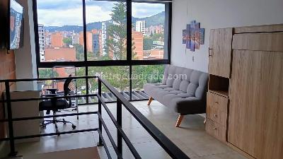Apartamento de 1 alcoba en venta en Laureles, Medellín, 50 m² · foto 4 de 6