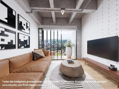 Apartamento de 1 alcoba en venta en Villa Carlota, Medellín, 71 m² · foto 3 de 20