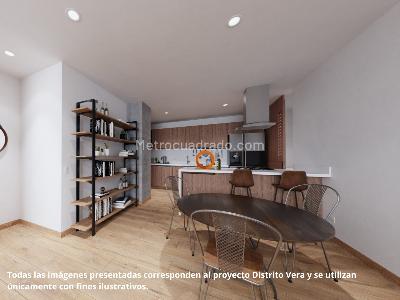 Apartamento de 1 alcoba en venta en Villa Carlota, Medellín, 71 m² · foto 4 de 20