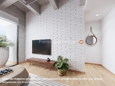 Apartamento de 1 alcoba en venta en Villa Carlota, Medellín, 71 m² · foto 5 de 20