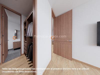 Apartamento de 1 alcoba en venta en Villa Carlota, Medellín, 71 m² · foto 9 de 20