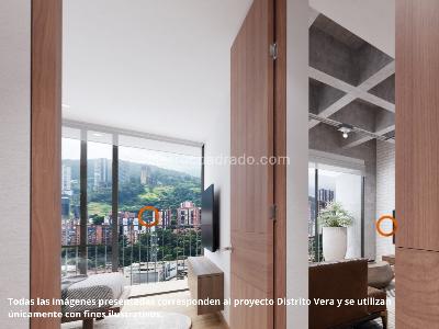 Apartamento de 1 alcoba en venta en Villa Carlota, Medellín, 71 m² · foto 14 de 20