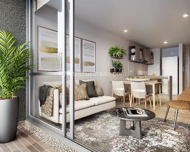 Apartamento de 2 alcobas en venta en Franco, Bogotá, 45 m² · foto 5 de 6