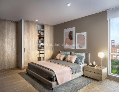 Apartamento de 2 alcobas en venta en Franco, Bogotá, 57 m² · foto 3 de 7