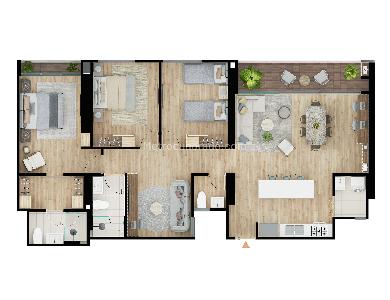 Apartamento en venta en Salitre, Bogotá · foto 2 de 3
