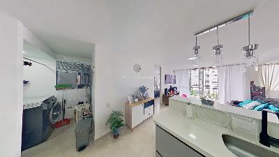 Apartamento de 2 alcobas en venta en Bochalema, Cali, 69 m² · foto 4 de 13