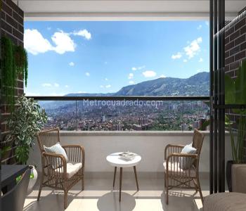 Apartamento de 3 alcobas en venta en La Cuenca, Envigado, 75 m² · foto 4 de 6