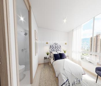 Apartamento de 3 alcobas en venta en Suramerica, Itagüí, 77 m² · foto 3 de 10
