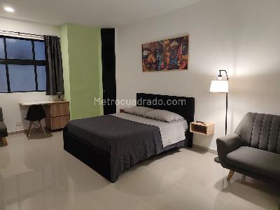Apartamento de 1 alcoba en venta en Laureles, Medellín, 37 m² · foto 2 de 11